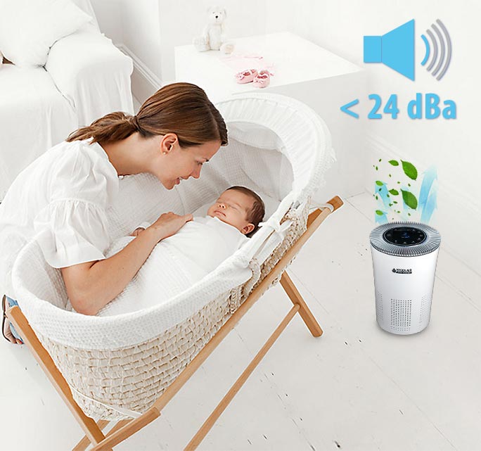 Hygea Air Home е изключително безшумен
