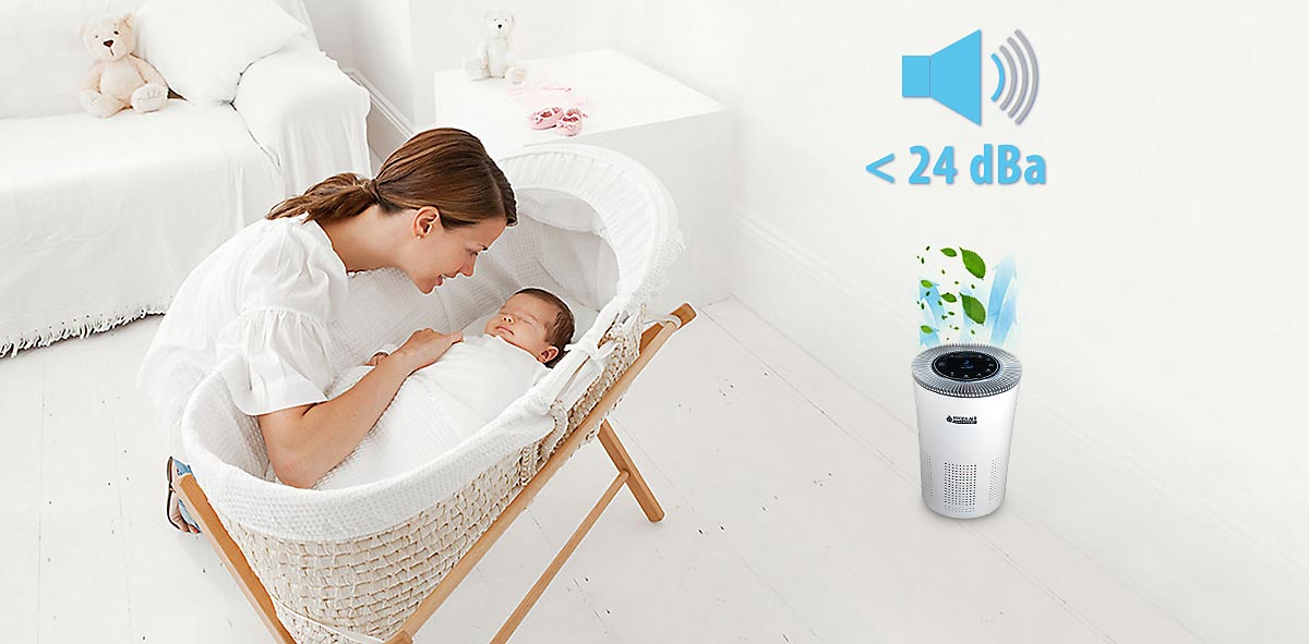 Hygea Air Home е изключително безшумен